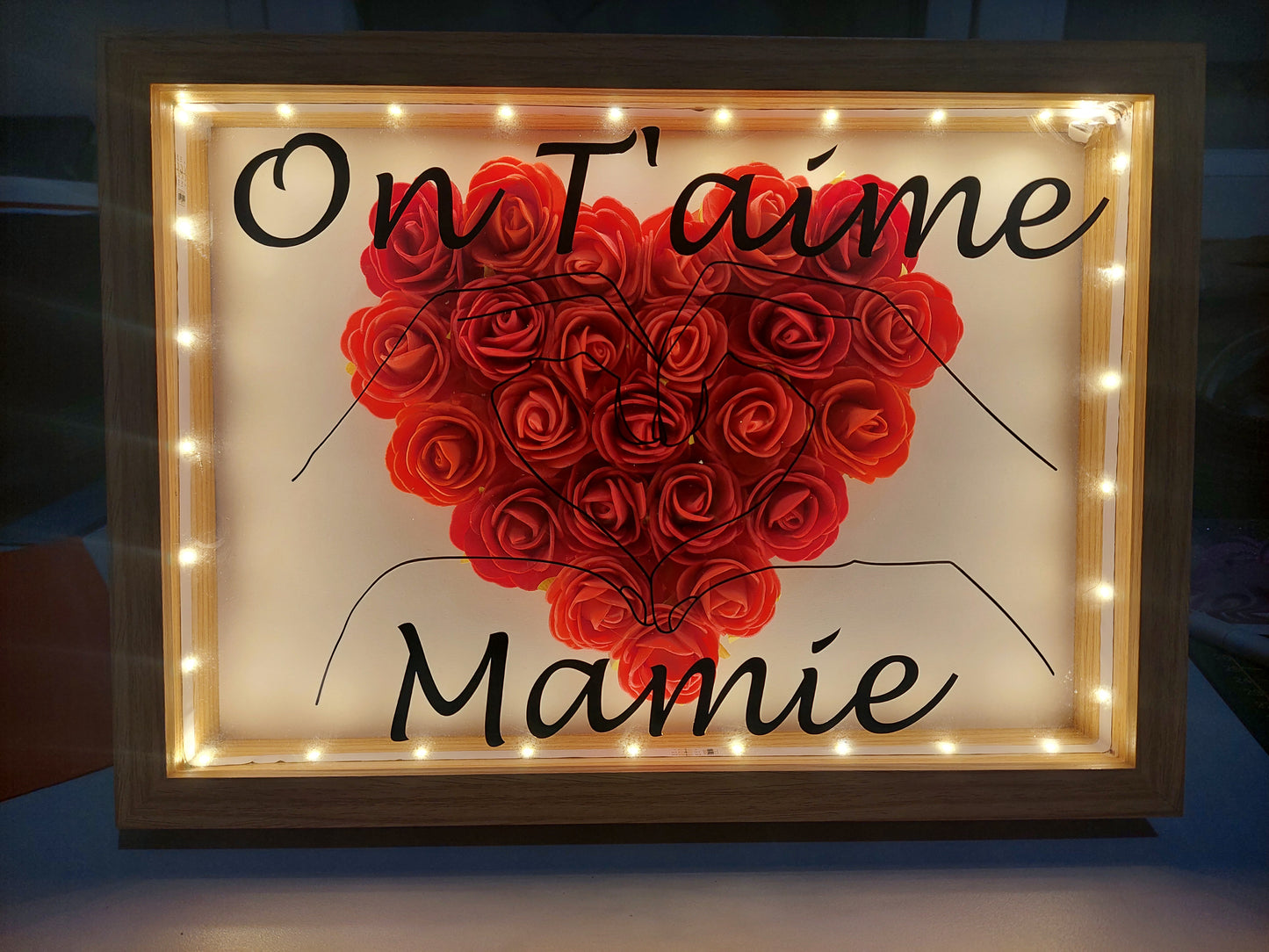 Cadre lumineux